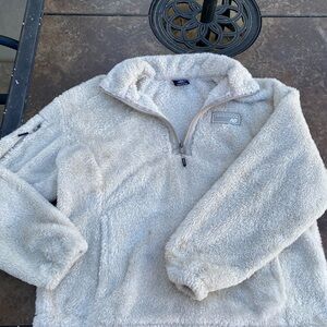 Country Cream Fleece Pullover